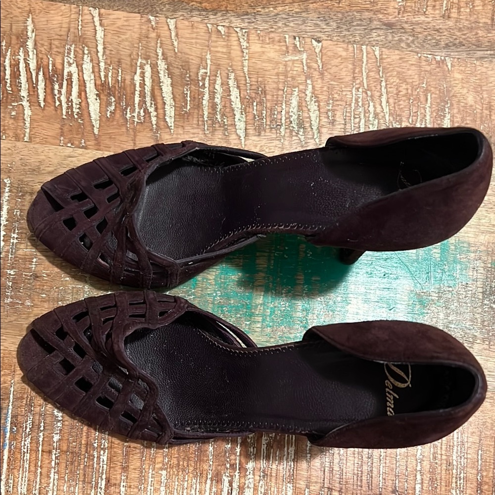 Vintage Women's Dark Purple Heels